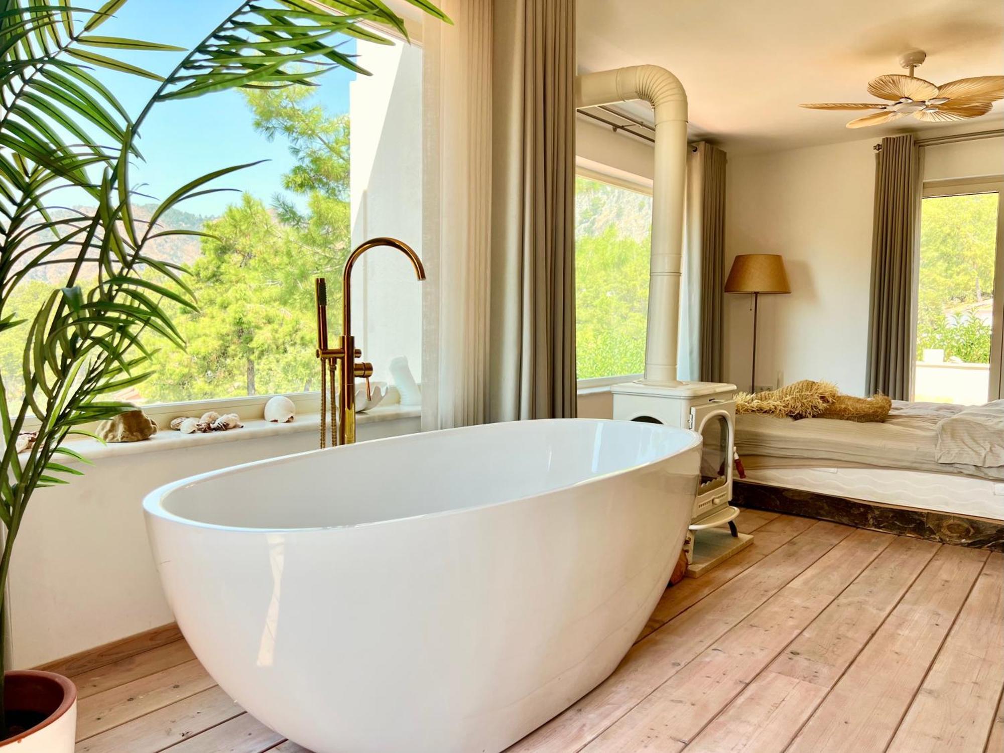 Villa Storm - Very Stylish Villa W/Pool & Garden In Gocek Hills Fethiye Ngoại thất bức ảnh