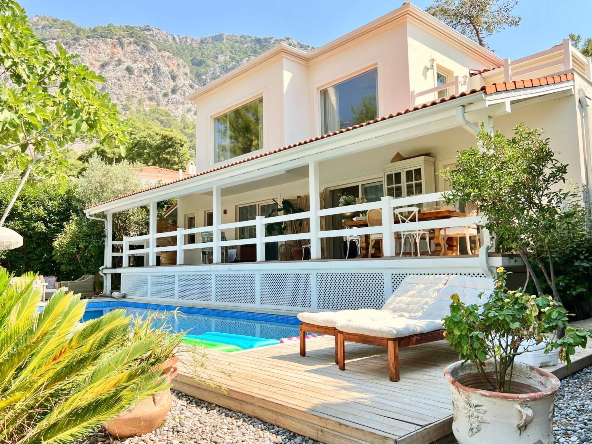 Villa Storm - Very Stylish Villa W/Pool & Garden In Gocek Hills Fethiye Ngoại thất bức ảnh