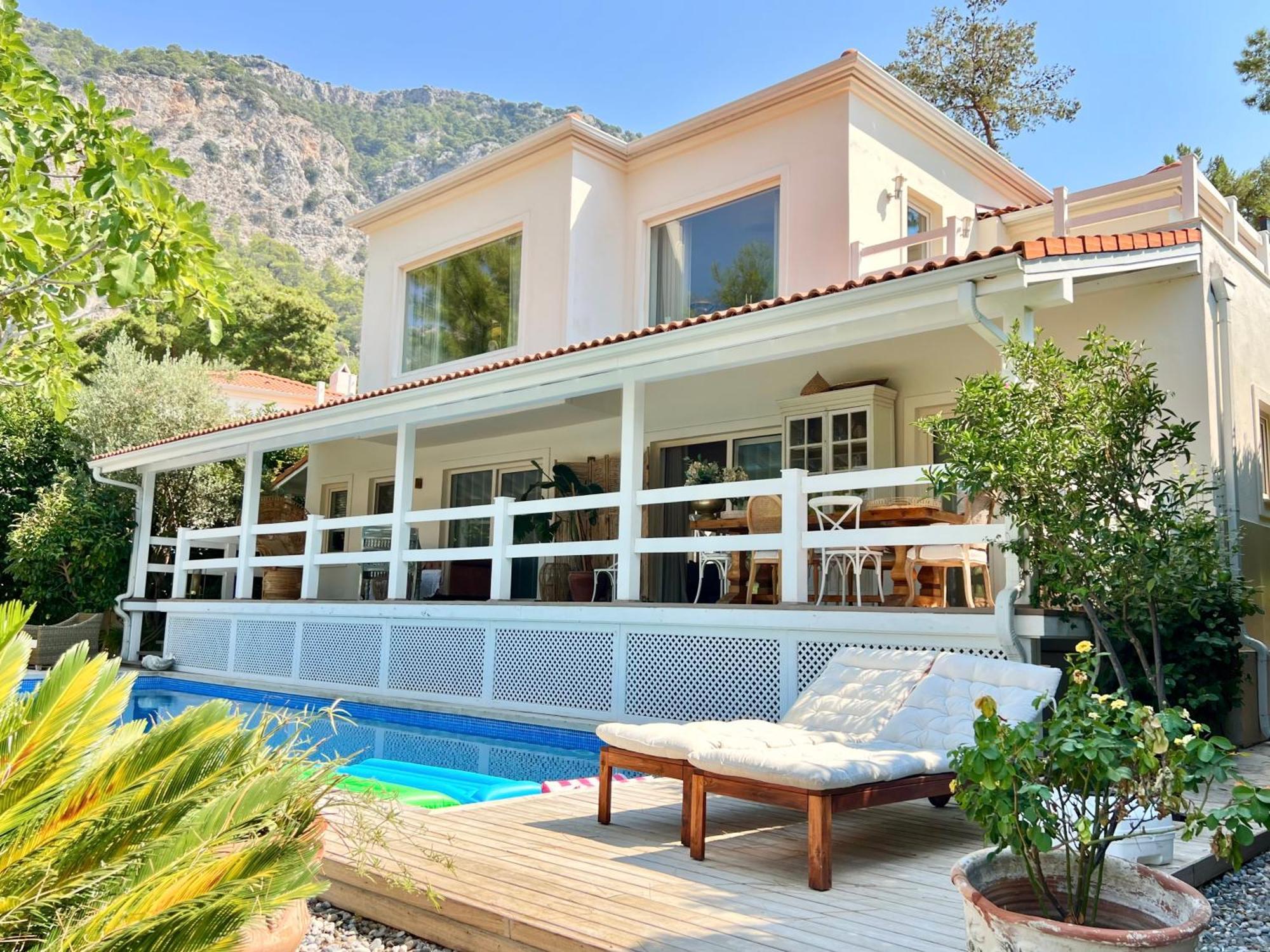 Villa Storm - Very Stylish Villa W/Pool & Garden In Gocek Hills Fethiye Ngoại thất bức ảnh