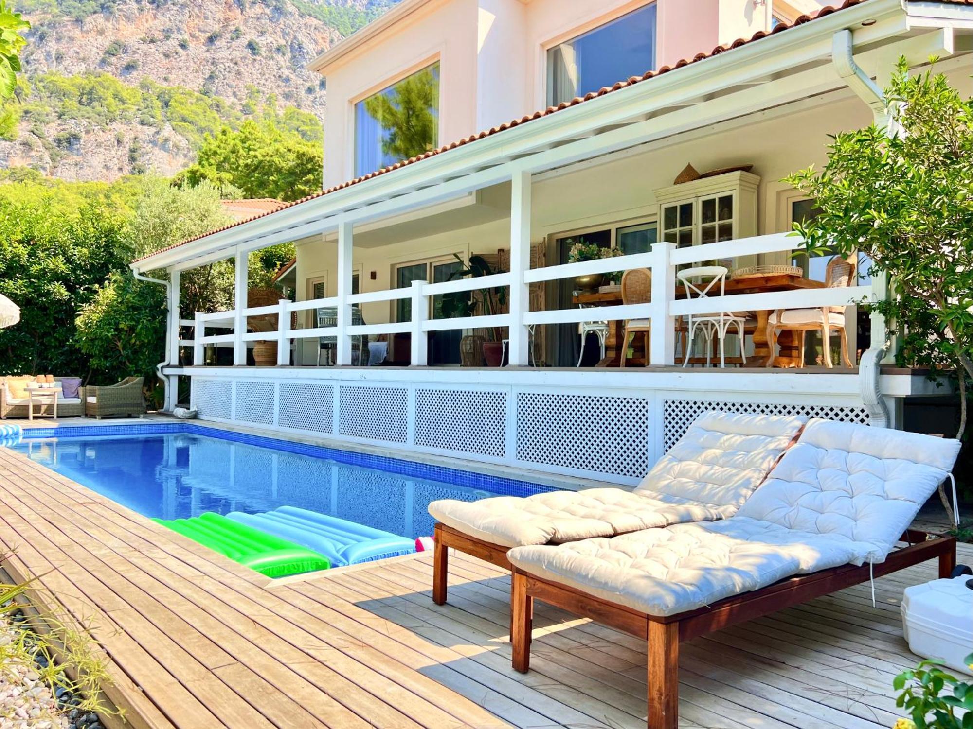 Villa Storm - Very Stylish Villa W/Pool & Garden In Gocek Hills Fethiye Ngoại thất bức ảnh